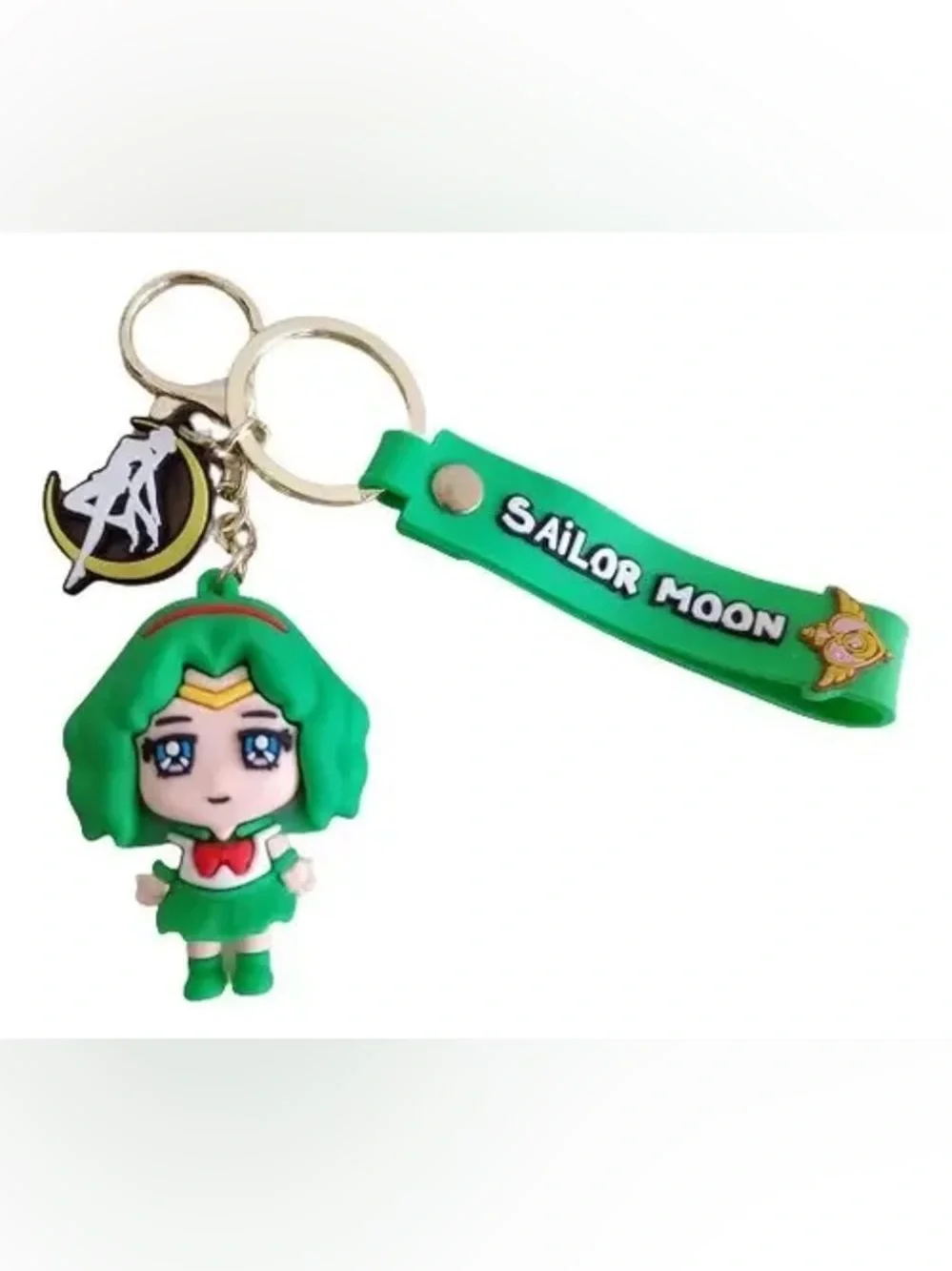 NEW Green Sailor Neptune Keychain